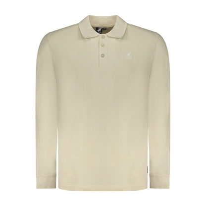 U.S. Grand Polo Beige Cotton Men Polo Shirt