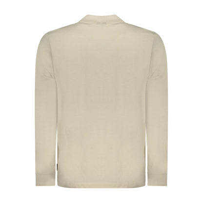 U.S. Grand Polo Beige Cotton Men Polo Shirt