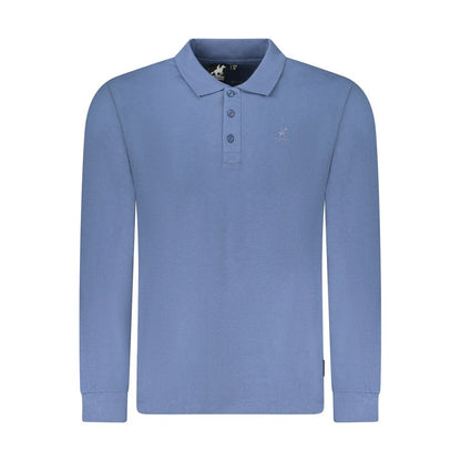 U.S. Grand Polo Blue Cotton Men's Polo Shirt