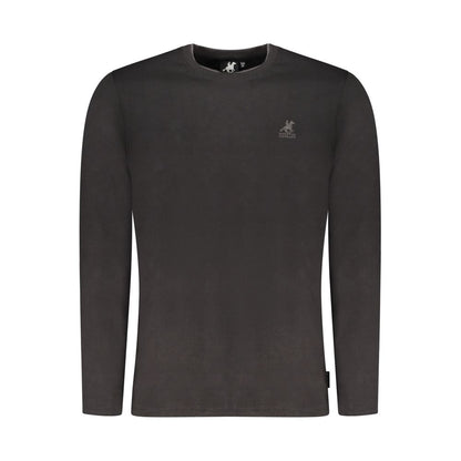 U.S. Grand Black Cotton Men T-Shirt