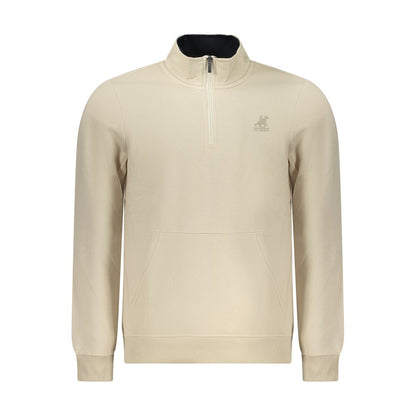 U.S. Grand Beige Polyester Men Sweatshirt