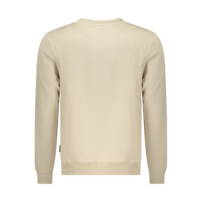 U.S. Grand Beige Polyester Men Sweatshirt
