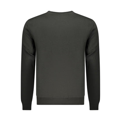 U.S. Grand Black Polyester Men Sweatshirt