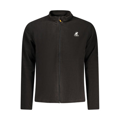 U.S. Grand Polo Black Polyester Men's Sweatshirt