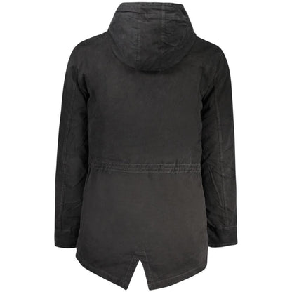 U.S. Grand Polo Nero Polyester Men's Parka Jacket