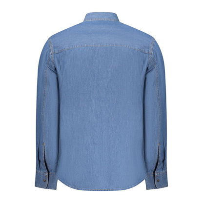 U.S. Grand Polo Blue Cotton Men Shirt