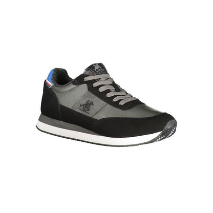 U.S. Grand Black Polyurethane Men Sneaker