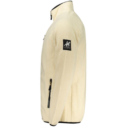 U.S. Grand White Polyester Men Sweatshirt