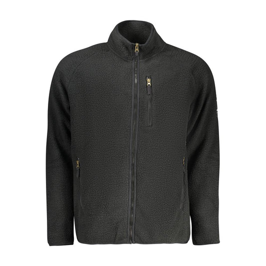 Sweatshirt by U.S. Grand Polo for men in sheep leather & polyester black & signature features an magnificent silhouette, showcasing a sophisticated and detail for a truly magnificent finish.