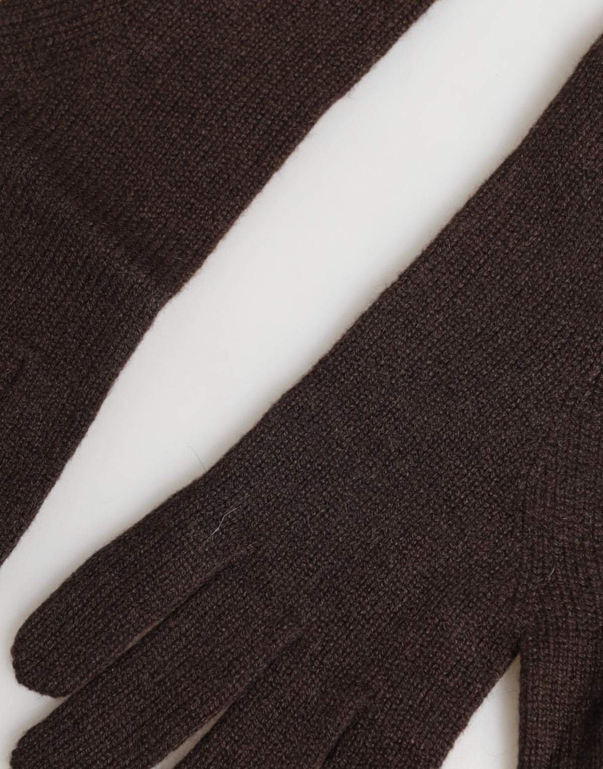 Dolce & Gabbana Cashmere Mittens Elbow Length Gloves - Brown