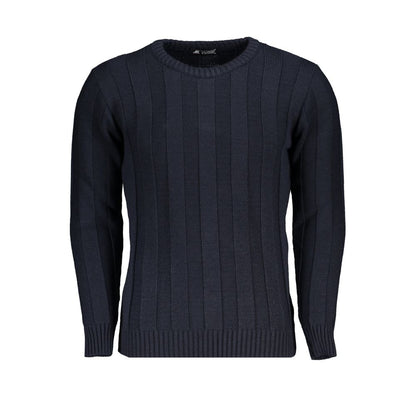 U.S. Grand Blu Acrylic Men Sweater
