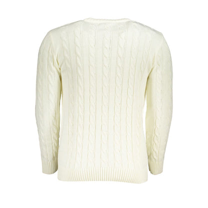 U.S. Grand Polo Bianco Acrylic Men Sweater