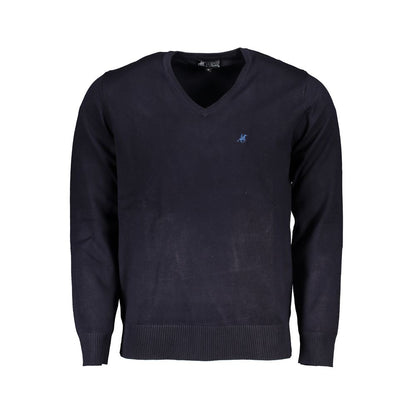 U.S. Grand Blue Viscosa Men Sweater