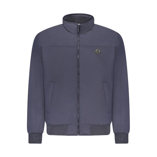 Windbreaker Jacket by U.S. Grand Polo for men in polyester blue features an stylish silhouette, showcasing a sophisticated and performance-driven pockets & windproof for a premium, stylish look.