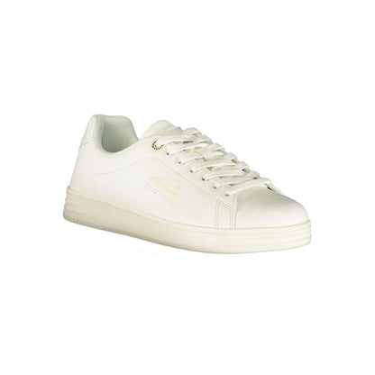 Ellesse White Polyurethane Women Sneaker