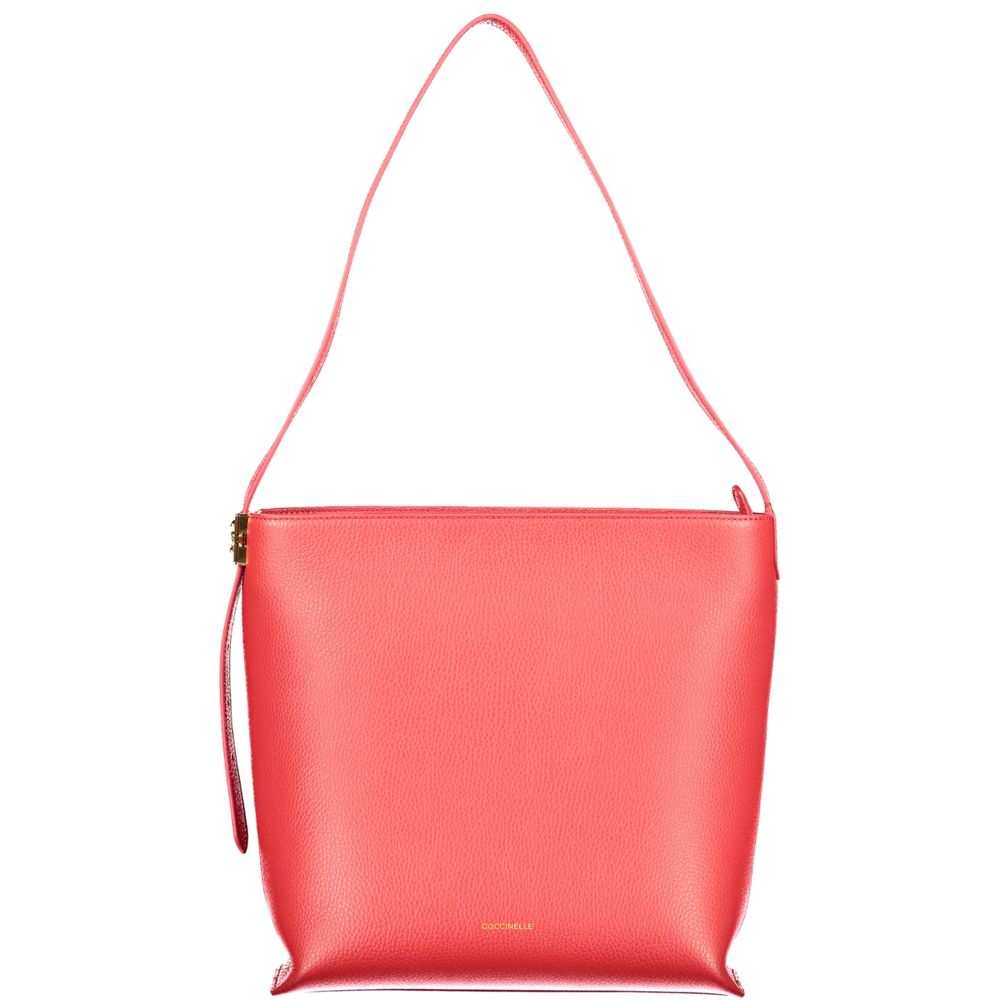 Coccinelle Rosso Pelle Women Handbag
