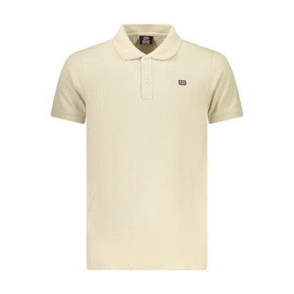 Norway 1963 Beige Cotton Men Polo