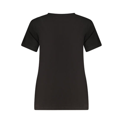 Guess Jeans Black Cotton Women's T-Shirt