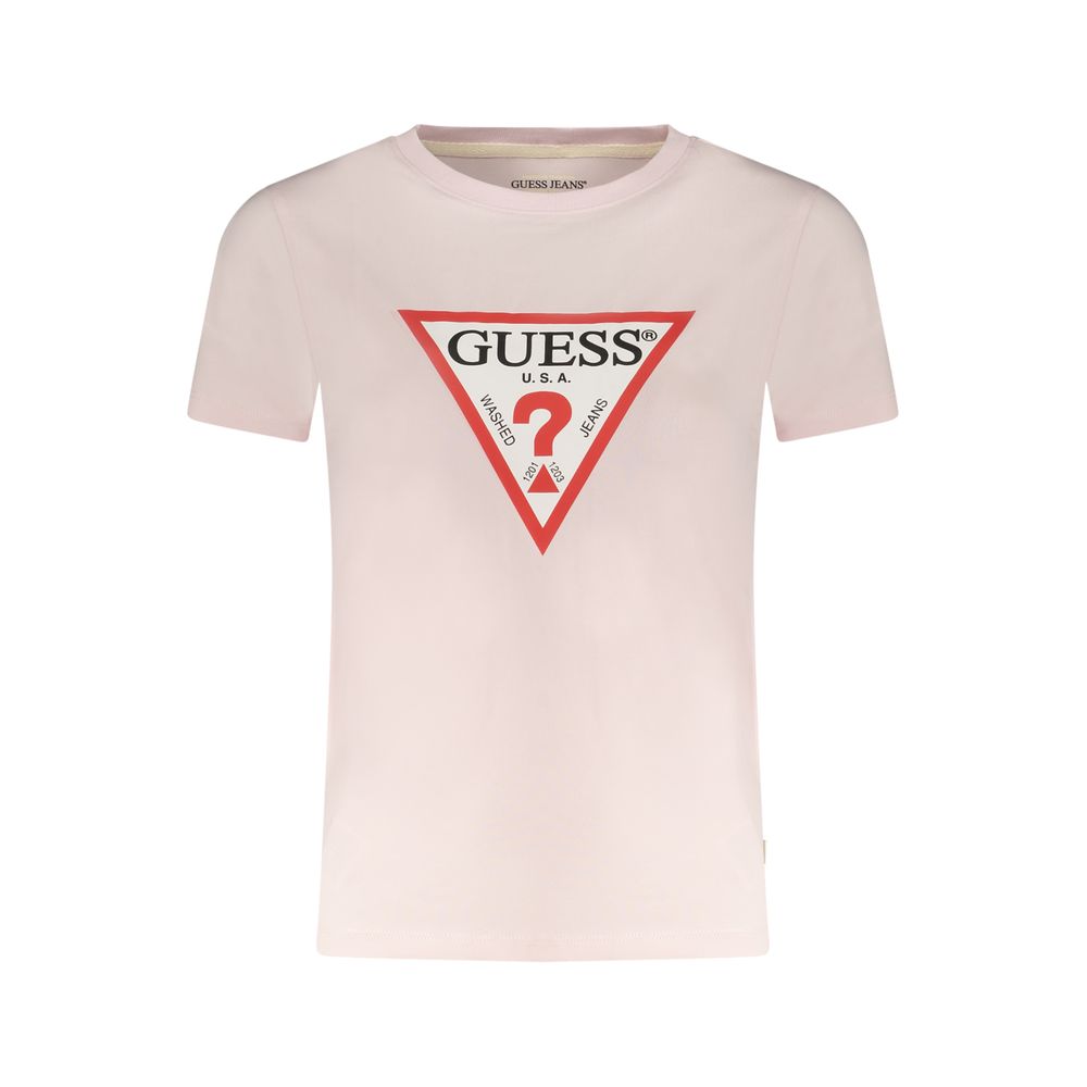 Guess Jeans Rosa Cotton Women T-Shirt