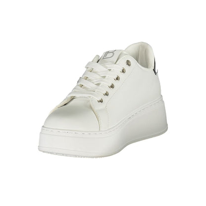 Laura Biagiotti Bianco Poliuretano Donna Sneaker