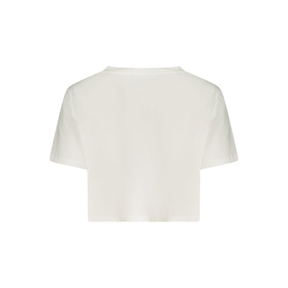 Guess Jeans White Cotton Women T-Shirt