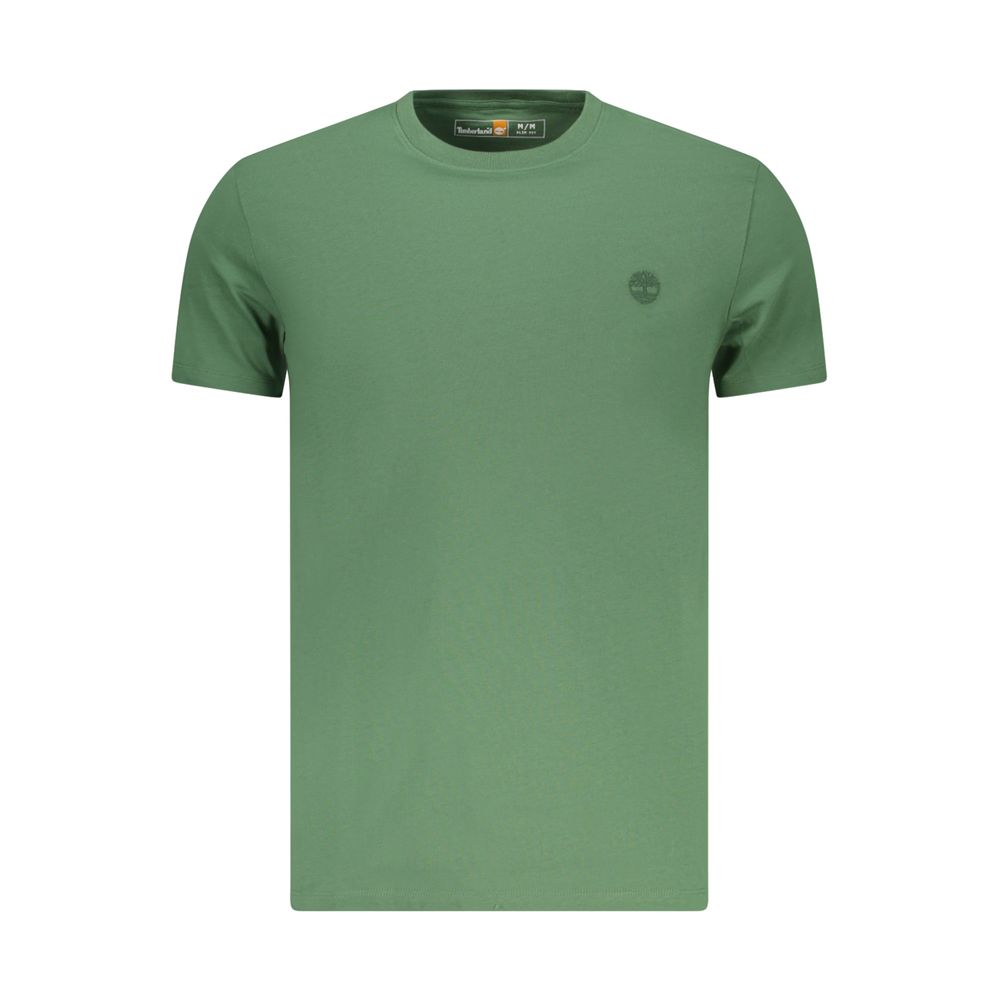 Timberland Verde Cotton Mens T-Shirt