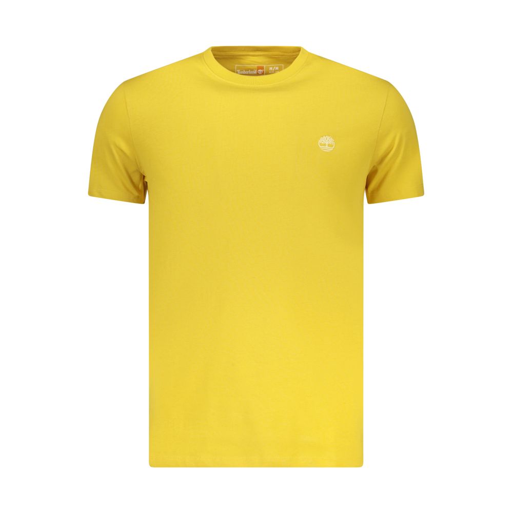 Timberland Yellow Cotton Men T-Shirt