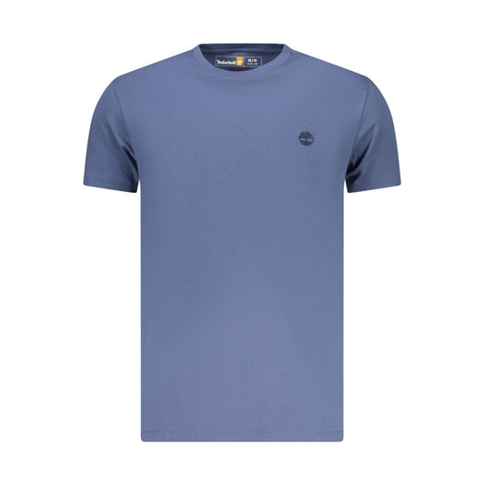 Timberland Blu Cotton Men T-Shirt