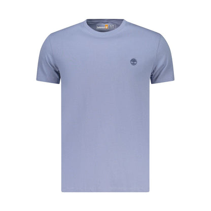 Timberland Azzurro Cotton Men T-Shirt