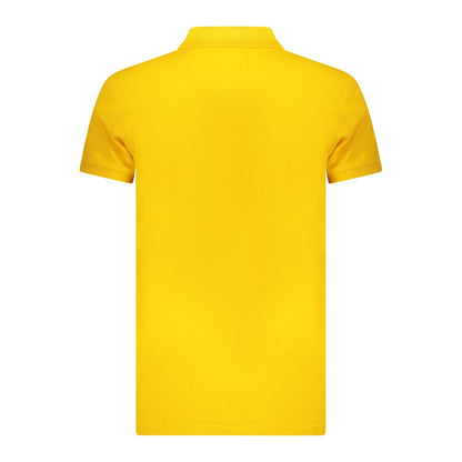 Iceberg Yellow Cotton Men Polo