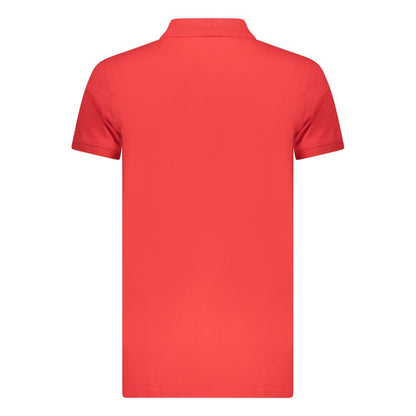 Polo Shirt by Iceberg for men in stretch cotton red & print showcases a enviable silhouette, featuring a refined and for a enviable finish.