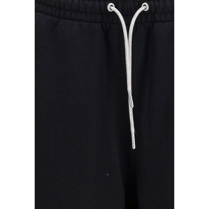 Alexander Wang Black Cotton Athletic Pants