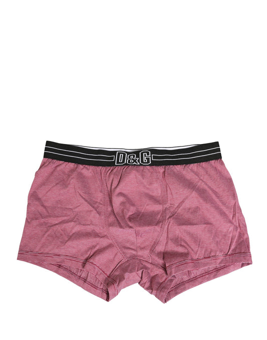 Dolce & Gabbana Men's Cotton Underwear Boxer Shorts - Pink