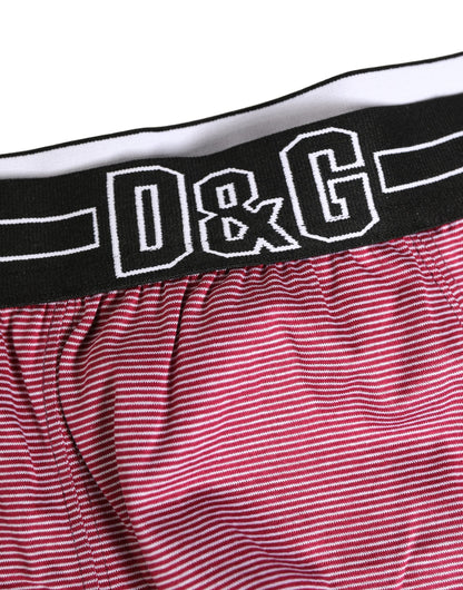 Dolce & Gabbana Men's Cotton Underwear Boxer Shorts - Pink