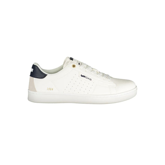 Gas Bianco Polyurethane Men Sneaker