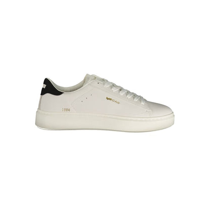 Gas White Polyurethane Men Sneaker