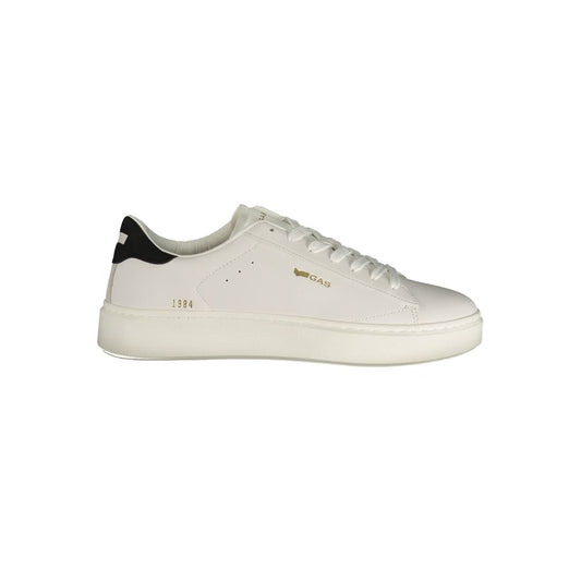 Gas White Polyurethane Men Sneaker