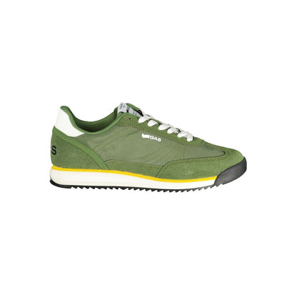 Gas Verde Polyurethane Men Sneaker