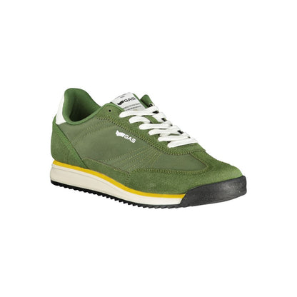 Gas Verde Polyurethane Men Sneaker
