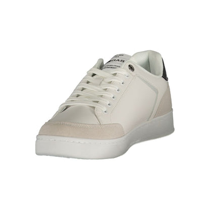 Gas White Polyurethane Men Sneaker