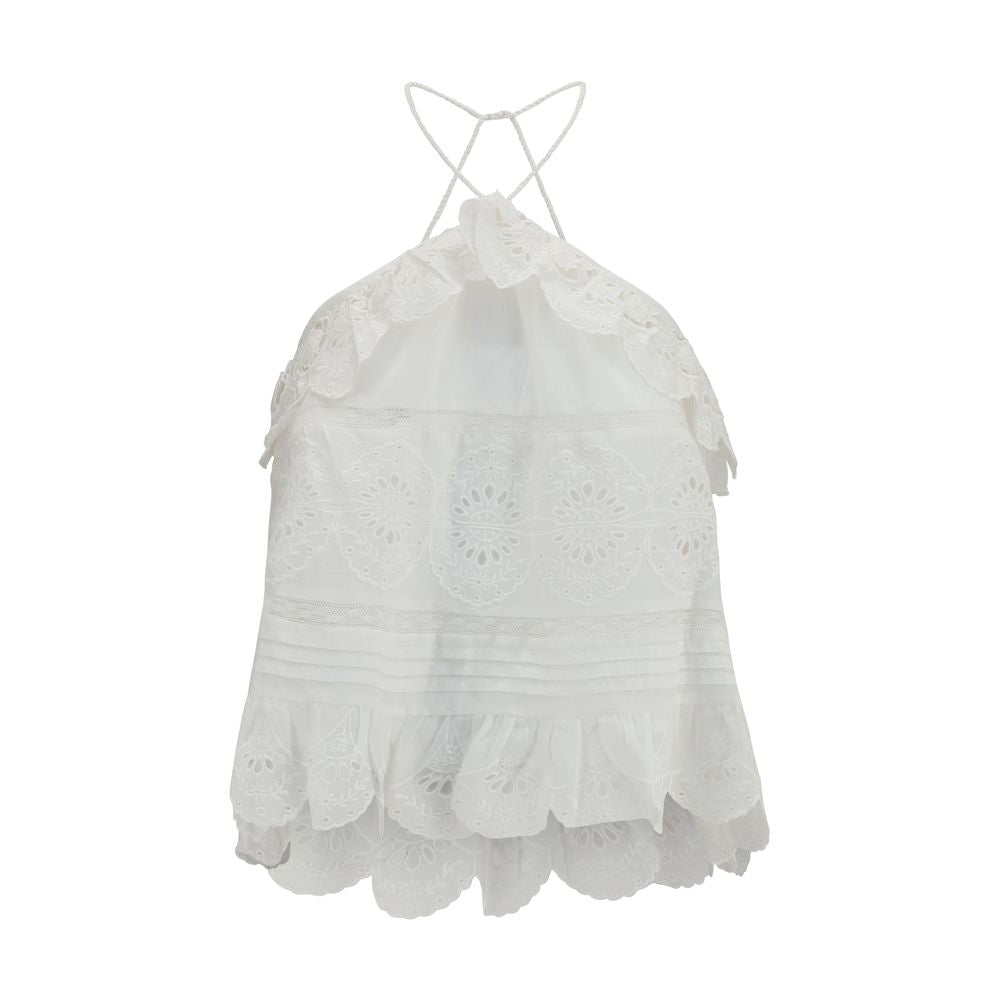 Marant Etoile White Polyester T-Shirt