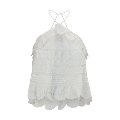 Marant Etoile White Polyester T-Shirt