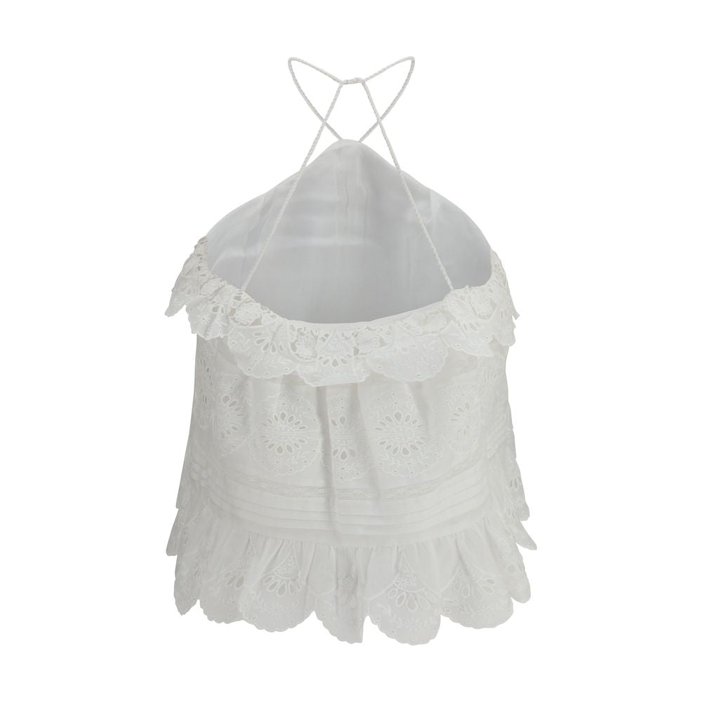 Marant Etoile White Polyester T-Shirt