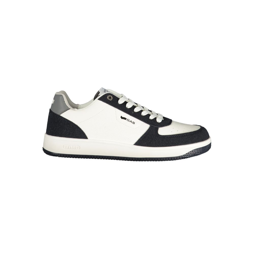 Gas Bianco Polyurethane Men Sneaker