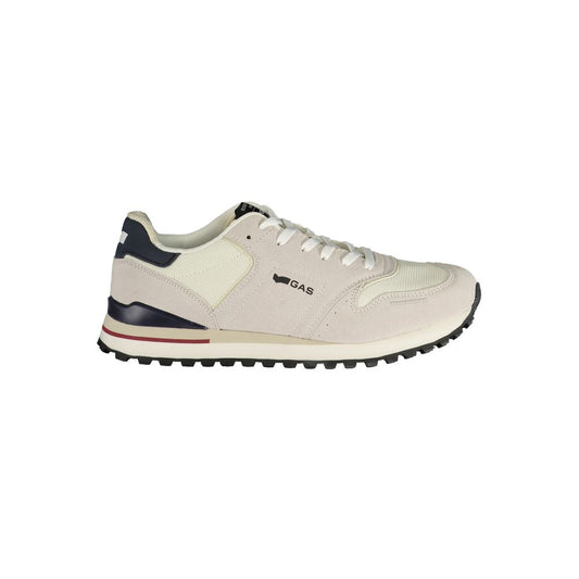 Gas Bianco Polyurethane Men Sneaker