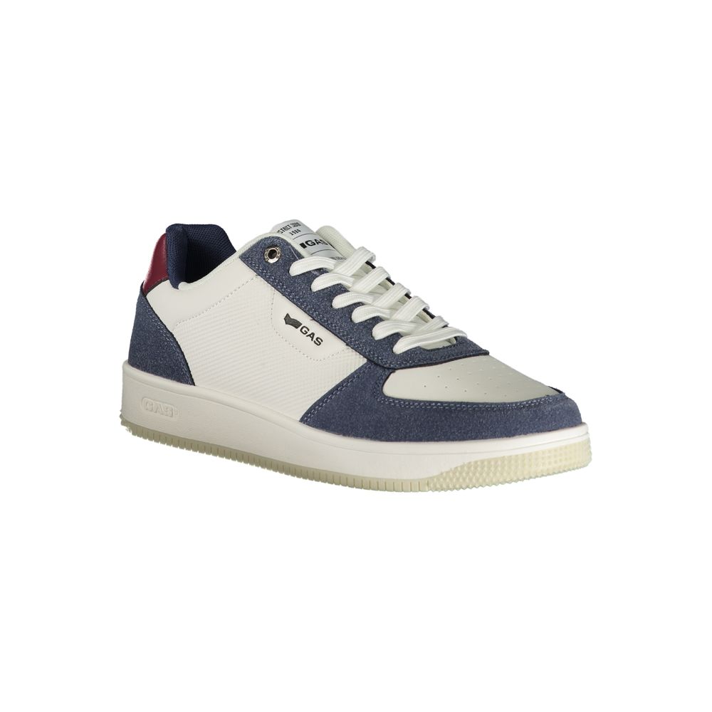 Gas White Polyurethane Men Sneaker