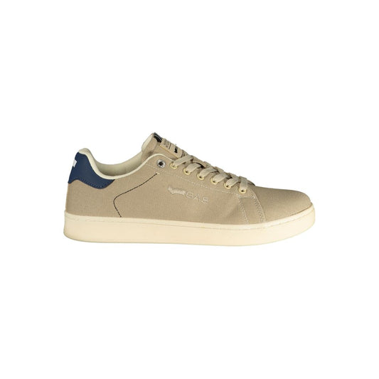 Gas Beige Polyester Men Sneaker