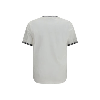 Fred Perry White Cotton T-Shirt