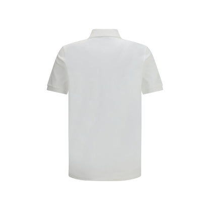 Fred Perry White Cotton Polo Shirt