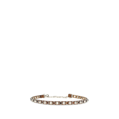 Etro Brown Calf Leather Bos Taurus Regular Belt